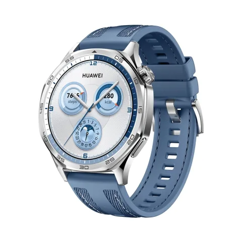 HUAWEI WATCH GT 5 46 mm AMOLED okosóra – kétfrekvenciás GPS, Bluetooth-hívás, NFC és akár 14 napos üzemidő