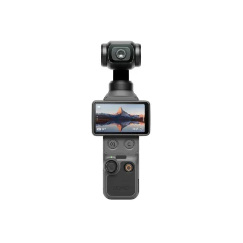 DJI Osmo Pocket 4 Essential Combo kézi gimbal kamera – 1″ CMOS, 4K/240fps, 3 tengelyes stabilizálás és 107 GB tárhely