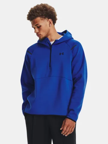 Under Armour Férfi Cipzáras Pulóver UA Unstoppable Flc Hoodie