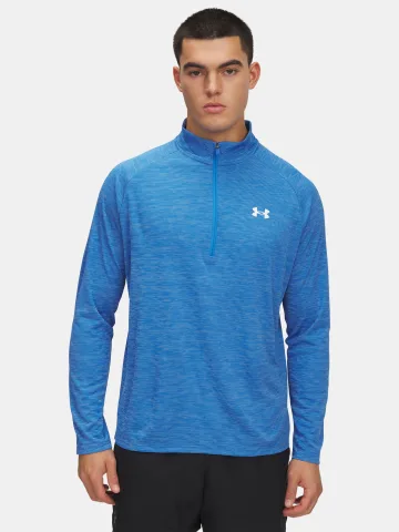 Under Armour Férfi Hosszú Ujjú Edzőpóló UA Tech Textured 1/2 Zip