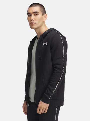 Under Armour Férfi Cipzáras Pulóver UA Icon Fleece FZ Taping
